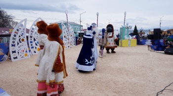 В Петропавловске-Камчатском состоялось открытие Новогоднего городка