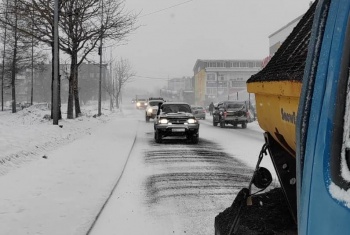 Краевой центр находится в зоне влияния циклона