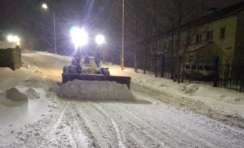 В ночную смену вышли коммунальные службы краевой столицы