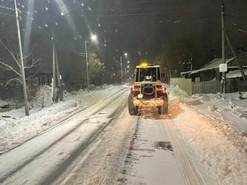 Петропавловск-Камчатский продолжает находиться под влиянием циклона