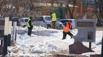 В Петропавловске-Камчатском сегодня прошли общегородские субботники