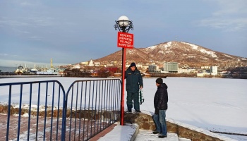 В краевом центре проходит профилактическая акция «Безопасный лёд»